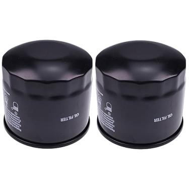 Imagem de LSSOCH Novo pacote com 2 filtros de óleo 136-7848 127-9222 120-4276 compatível com cortador de tempo Toro V-Twin Engine Timecutter Zero Turn Mower