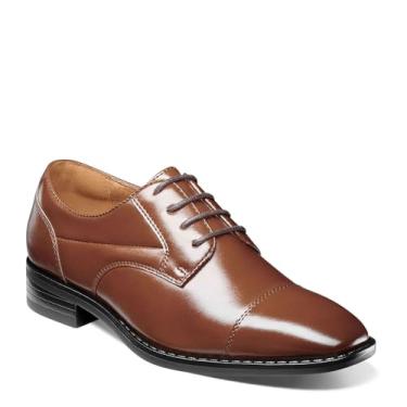 Imagem de STACY ADAMS Sapato Oxford masculino Kallum, Conhaque, 20
