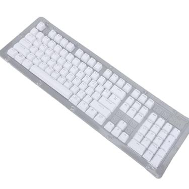 Imagem de 104 Pçs Conjunto de Teclas Pbt Teclado Coreano Substituição para 61 64 68 84 87 96 98 100 104 Teclados Mecânicos (Branco)