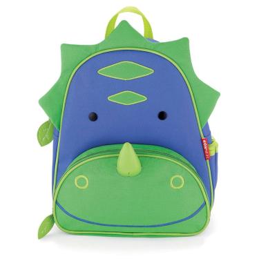 Imagem de Mochila Infantil Dino Zoo Skip Hop Espaçoso e Forro Fácil de Limpar