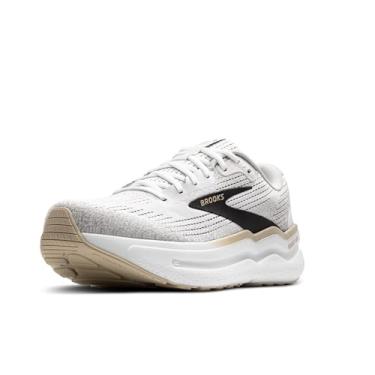 Imagem de Brooks Ghost Max 2 Neutral Tênis de corrida e caminhada masculino, Branco/Pelicano/Ostra, 13