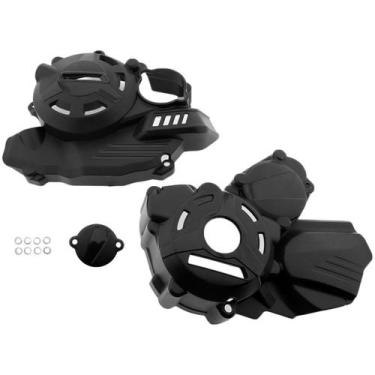 Imagem de Proteção Motor Chassi Amx Defender Honda Xre 300 2009/2023, Preto