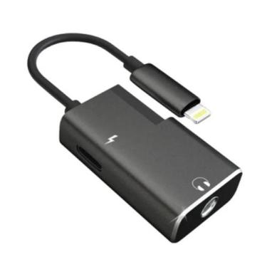 Imagem de Adaptador Fone P2 E Carregador iPhone Lightning Excelente - Alex Cba M