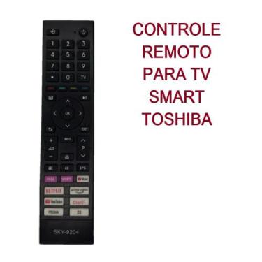 Imagem de Controle remoto tv toshiba smart ct-95017 -9204 - SKYLINK