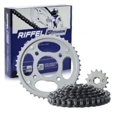 Imagem de Kit relação bros 160 / xre 190 riffel kit titanium