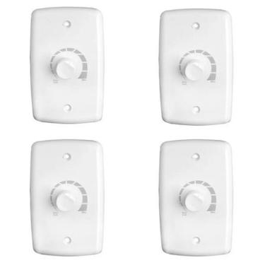 Imagem de Kit 4 controle ventilador dimer  4x2 1.000 w bivolt 326 rima