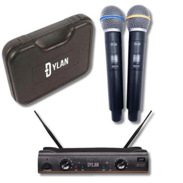Imagem de Microfone sem fio Duplo UHF Dylan DW-602 Max