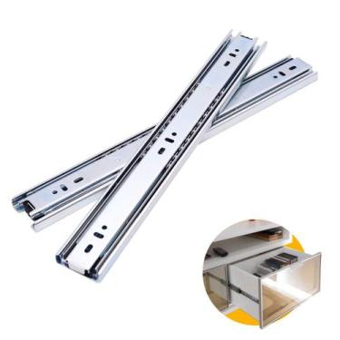 Imagem de Corrediça Trilho Telescópico de 60 Cm H45 Steel 40kg Hd, H45 - Steel, 