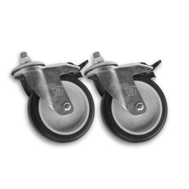 Imagem de Rodízio 312 BP com Placa Giratória Com Trava para 60Kg - Schioppa