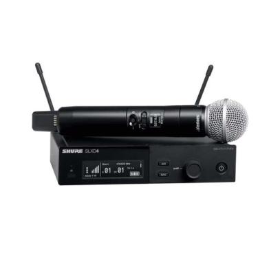 Imagem de Sistema Sem Fio Microfone De Mão Shure Slxd24/Sm58-G58