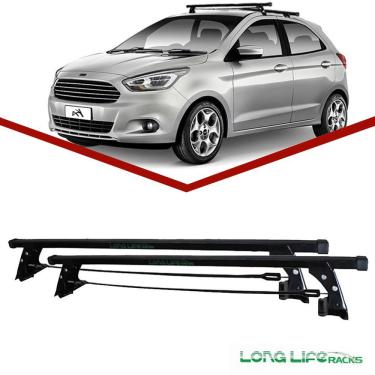 Imagem de Rack teto Bagageiro Novo Ford Ka 2015 em Diante 2 e 4 portas Aco Longlife