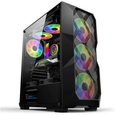 Imagem de PC Gamer Intel Core i7 12700F, RTX 3060, 16GB DDR4, SSD 480GB, 600W 80 Plus, MESH018-E