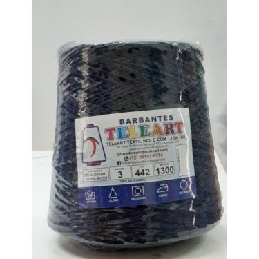 Imagem de BARBANTE TELEART Nº 3 cor 14 AZUL MARINHO - TELEART TEXTIL