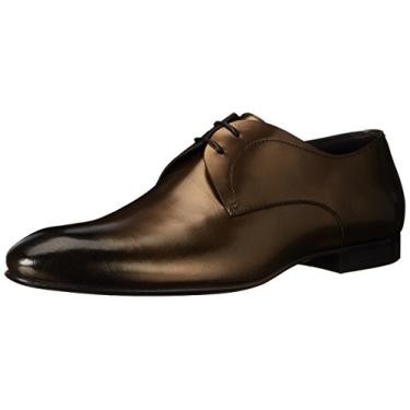 Imagem de HUGO Tênis de trabalho masculino Cermio da HUGO Boss, Dourado, 7.5 UK/8.5 M US