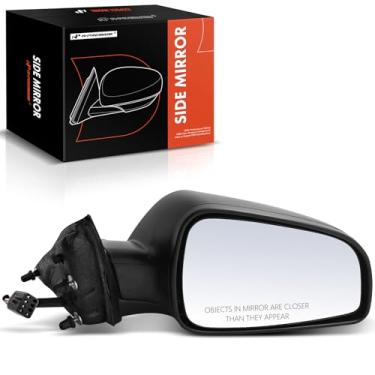 Imagem de A-Premium Espelho retrovisor elétrico do lado do passageiro - compatível com Chevrolet Malibu 2008-2012 e Saturn Aura 2007-2009 - Espelho retrovisor externo externo dobrável manual aquecido -