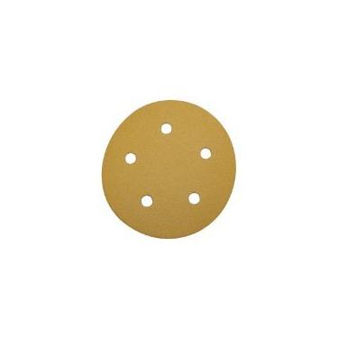 Imagem de PORTER-CABLE 725501010 15 polegadas, 5 furos com suporte adesivo 100 discos de lixamento de grãos (pacote com 10)