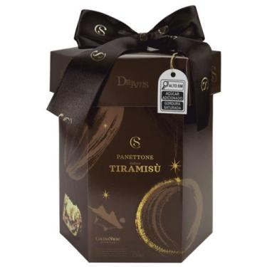 Imagem de Panetone Tiramisù Premium Chocolate Café 750g Trufado Recheado Chocoto