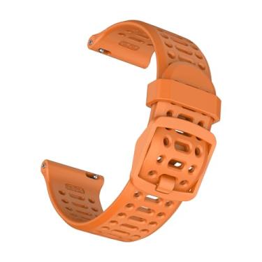 Imagem de ISABAKE Pulseiras para relógio inteligente Coros Pace 3/Apex 2 Pro/Apex Pro/Apex de 46 mm, pulseira esportiva de silicone de liberação rápida de 2 mm, pulseira respirável para relógio Coros