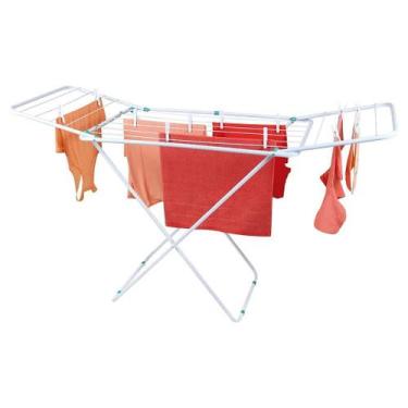 Imagem de Varal De Chão Com Abas Dobrável 155cm 6005 Mor