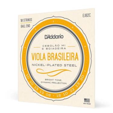 Imagem de Encordoamento Para Viola D'ddario EJ82C Mi - D'ADDARIO