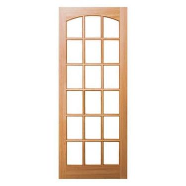 Imagem de Porta PM113 Formosa  em Madeira Maciça Eucalipto Cruzeiro, 80cm x 210c