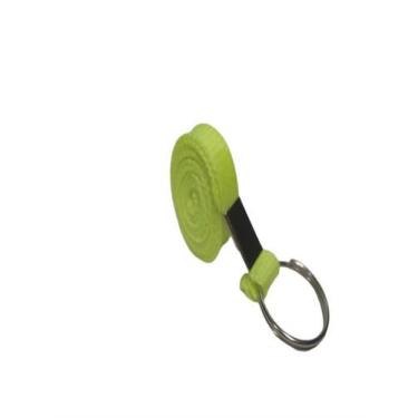 Imagem de Kit 6 Chaveiros Cordão Moto Tirante Liso - tltled, verde claro