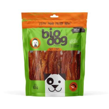 Imagem de Petisco BioDog Gourmet Soft Strips Filé de Frango 100g - ONGPET