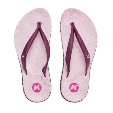 Imagem de Sandalia Feminina Kenner New Ibiza Estampa Spiral DIB 03 Rox, Roxo, 34