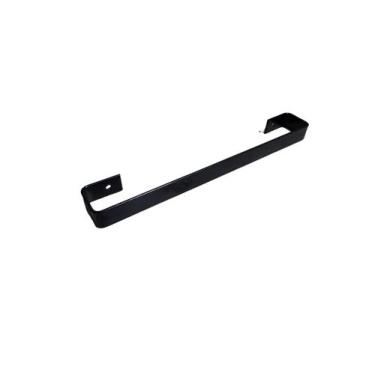 Imagem de Puxador Porta Estilo Industrial Aba Interna  Preto 20cm 2pç - Dikaren