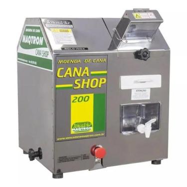 Imagem de Engenho Cana Shop 200 Maqtron com Rolos inox 2cv 110V