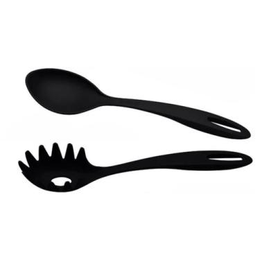Imagem de Jogo Utensílios de Cozinha 2 Peças Nylon Preto Tramontina