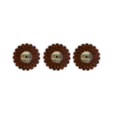 Imagem de Mandala Decorativa Ambiente Sala Quarto Kit 3 Pçs 38162 - CREATUS, mar