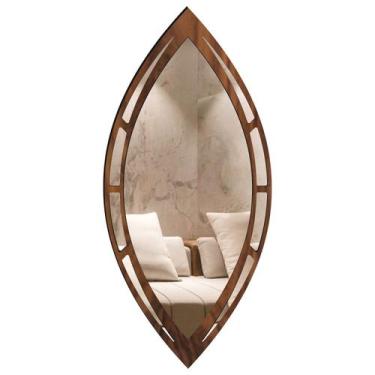Imagem de Espelho Corpo Inteiro Decorativo Parma 60x131 - CREATUS, MARROM
