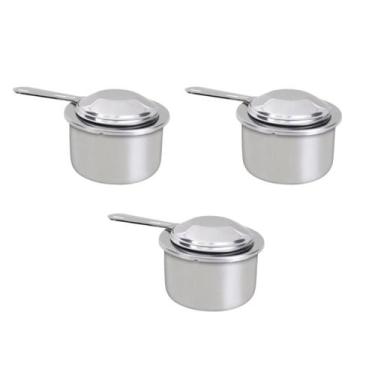 Imagem de Kit 03 Und Queimador inox fundo para rechaud Ravinox 000030