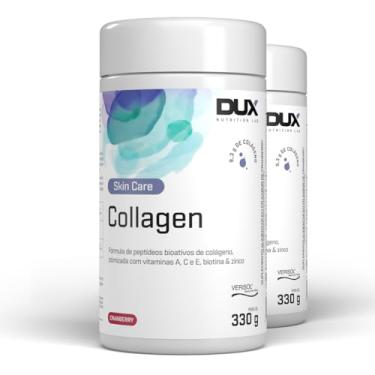 Imagem de Kit 2 Colágeno Hidrolisado Dux Collagen Cranberry 330g