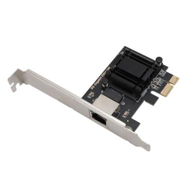 Imagem de Placa de Rede PCI Express, Adaptador de Rede PCIe 5000/2500/1000/100/10Mbps, Placa Ethernet de Interface de Porta RJ45, para 10 11, para Linux