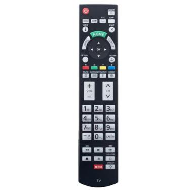 Imagem de Controle remoto de substituição N2QAYB000862 aplicável para Panasonic Viera TV TC-P55VT60 TC-P60VT60 TC-P65VT60 TC-P60ZT60 TC-P65ZT60 TCP55VT60 TCP60VT60 TCP65VT60 T60 T60 CP60ZT60 TCP65ZT60
