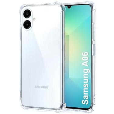 Imagem de Capa para Samsung [Galaxy A06] Capinha Premium Ultra Slim [Protege Camera] Transparente Anti Impacto e Resistente, Anti Riscos, Leve com TPU Reforçada e Design Elegante (6.7" Polegadas)
