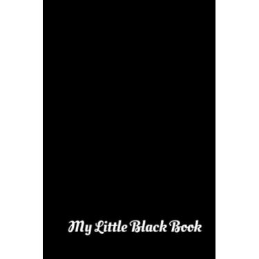 Imagem de My Little Black Book: Rainbow Color Notebook Series | Blank Notebook | Lined Notebook | Journal | 120 6 x 9 inch Pages | Notepad for Writing | My ... Journal | School Notebook | Black Notebook