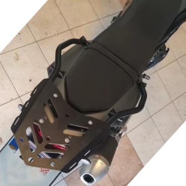 Imagem de Tenere700 Acessórios Suporte de bagageiro traseiro de motocicleta compatível com Tenere 700 Tenere700 2018 2019 2020 2021 2022 2023 2024 Suporte para porta-malas