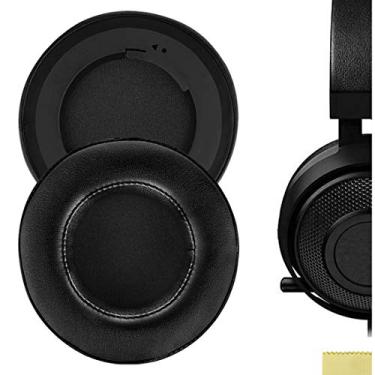 Imagem de (Chroma V2) - Geekria Earpad Replacement for Razer Kraken 7.1 Chroma V2 USB Gaming Headset/Headphone Ear Pad/Ear Cushion/Ear Cups/Ear Cover/Earpads Repair Parts (Black/Plastic Ring)
