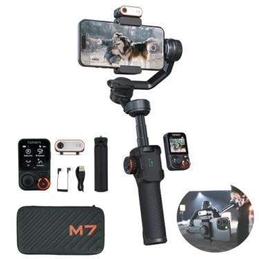 Imagem de Hohem iSteady M7 Kit Gimbal Estabilizador para Smartphone, 3 Eixos, Estabilizador de Gimbal para iPhone e Android