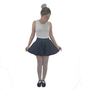 Imagem de Saia Ballet Ritmus Damma Adulto 102 Rodada Com El-Feminino