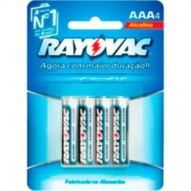 Imagem de Pilha Rayovac Alc Palito 4 Pague 3