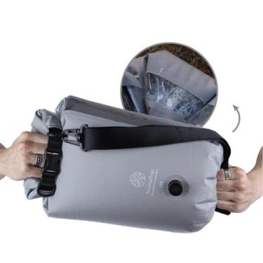 Imagem de Máquina de Lavar Portátil Noitullop Washbag 15L - À Prova D'Água