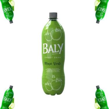 Imagem de Bebida Energética Baly 2L C/6 und SABORES, 6x Baly Energy Drink Maça V