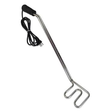 Imagem de Acendedor Elétrico Carvão e Lenha Fogo Forte Churrasco 220 - INOX LAUR