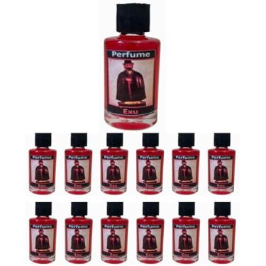 Imagem de Kit 12 Unds Perfume De Exu Abre Caminho Afasta O Mal Proteção Trabalho Umbanda