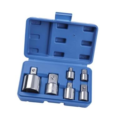Imagem de Baoblaze 6pcs Square Ratchet Adaptador Driver Driver Conversões Use Conversor Redutor Resistente para Reparos Automóveis Acessórios
