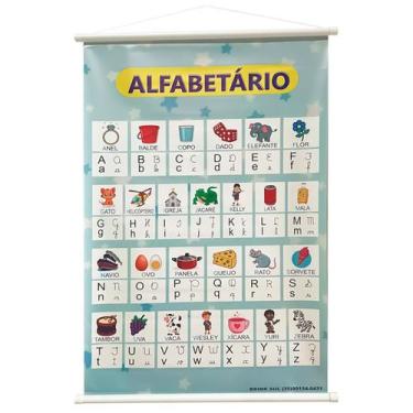 Imagem de Banner Pedagógico Infantil Escolar Alfabetário - Brink Sul